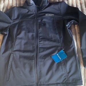 Columbia Navy Softshell Jacket